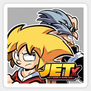 JETX Jet & Malicious Magnet Pin Sticker Pillow Tote Notebook Sticker